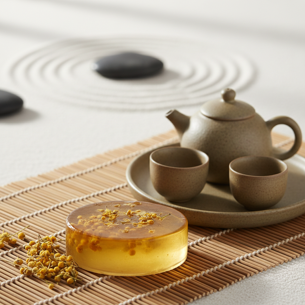 Jabón de osmanthus con té asiático